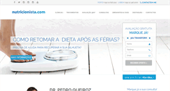 Desktop Screenshot of nutricionista.com